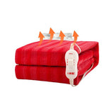 Couverture chauffante rouge couverture chauffante Vêtement-chauffant.com 