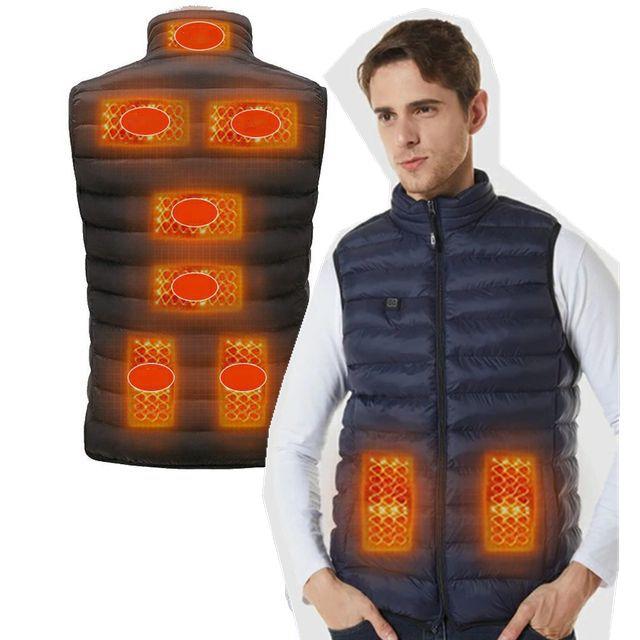 Doudoune chauffante Double switch