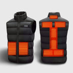 Doudoune chauffante Double switch