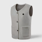 Doudoune chauffante hiver blanche
