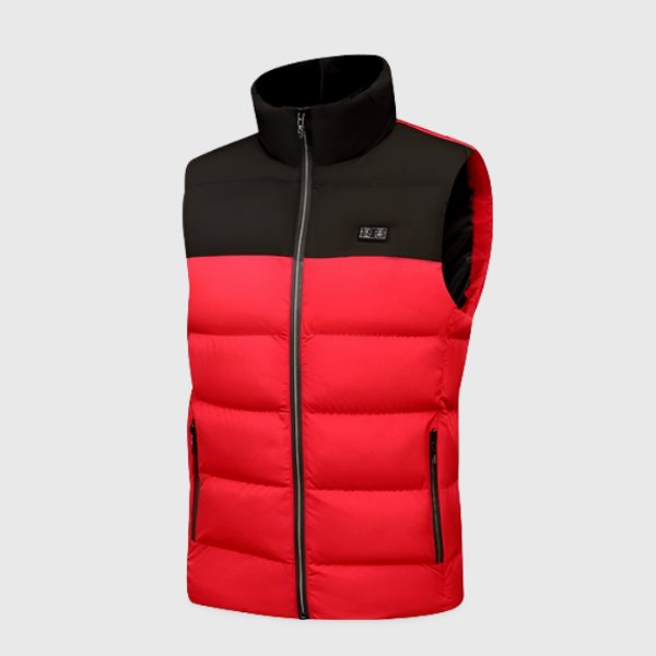 Doudoune chauffante hiver noire