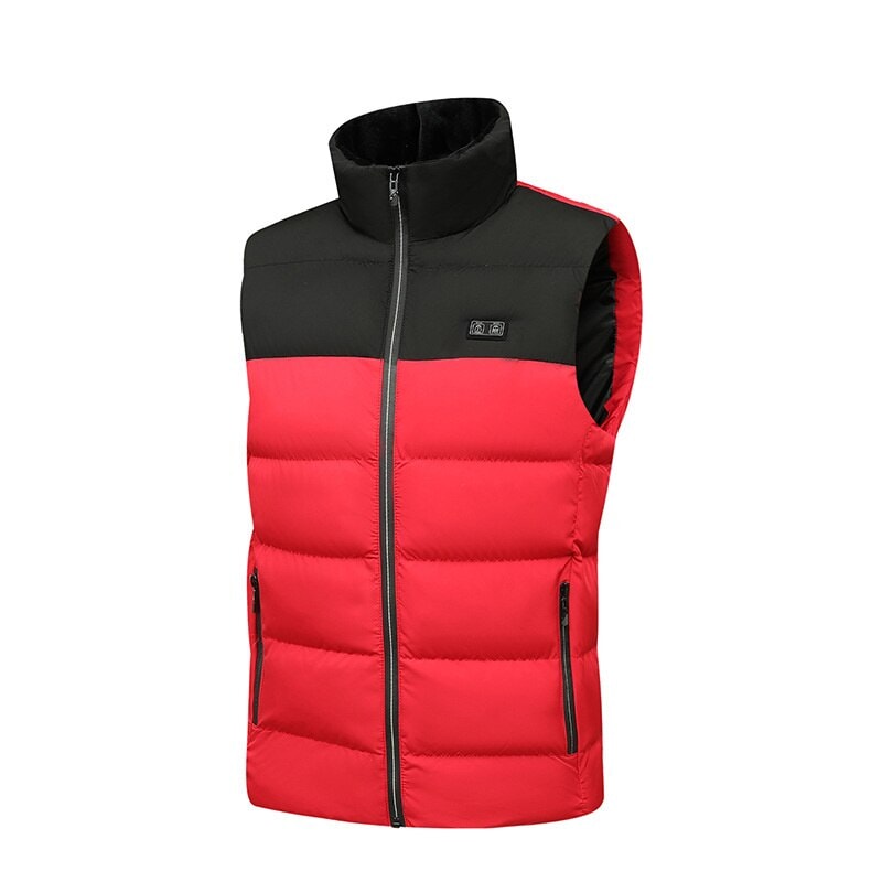 Doudoune chauffante hiver noire