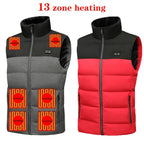 Doudoune chauffante hiver noire