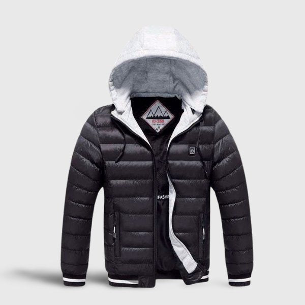 Doudoune d'hiver chauffante USB