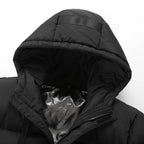 Doudoune longue chauffante homme