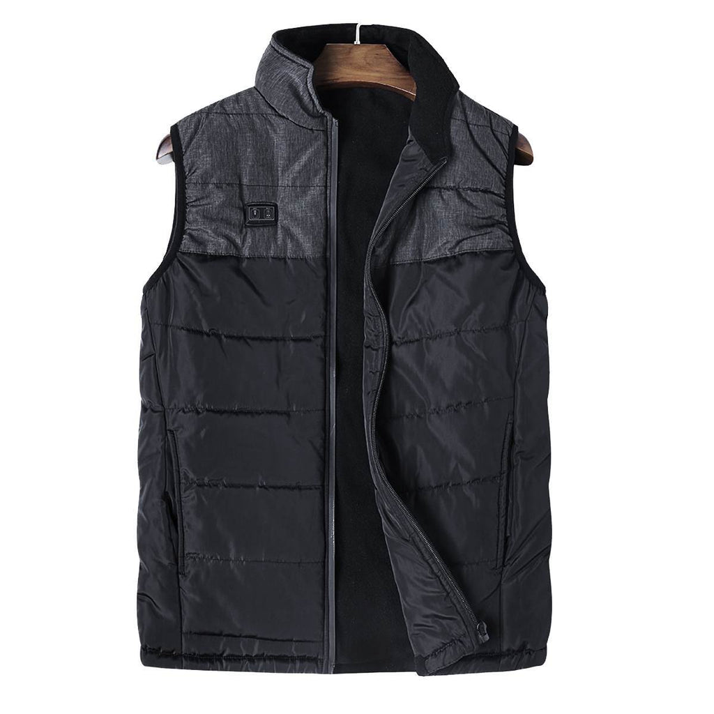 Doudoune parka chauffante