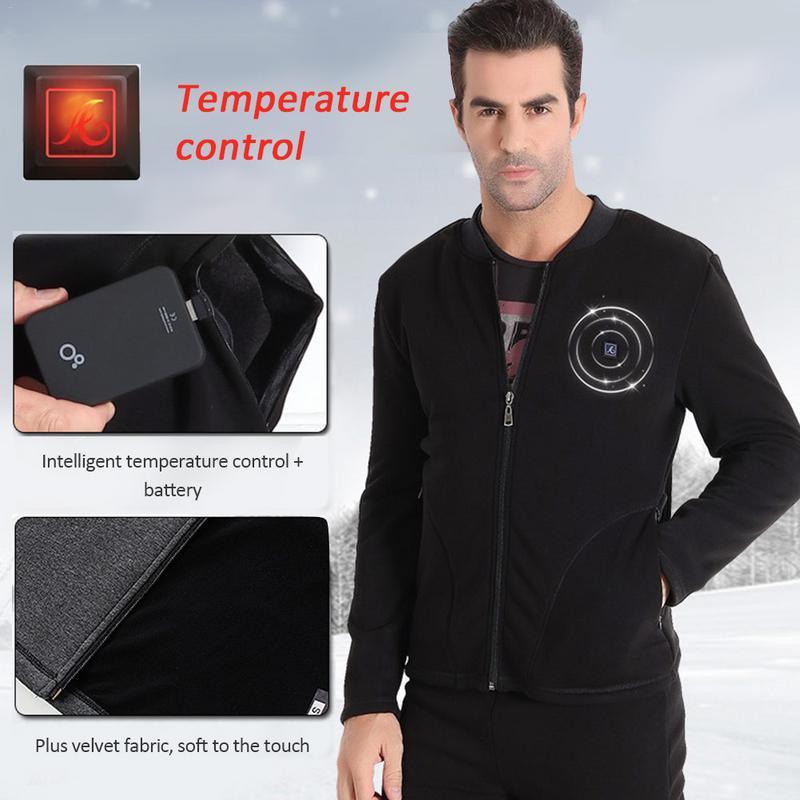 Veste chauffante chasse