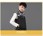Gilet Chauffant Enfant Camouflage Gris