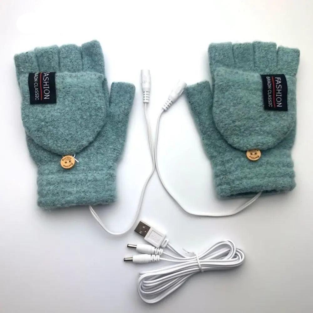 Mitaines chauffantes USB mixte