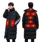 Manteau chauffant électrique