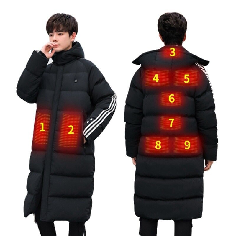 Manteau chauffant électrique