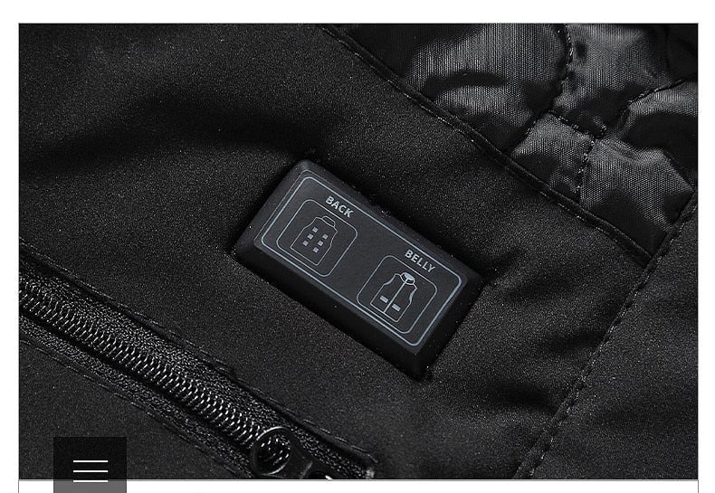 Manteau chauffant femme