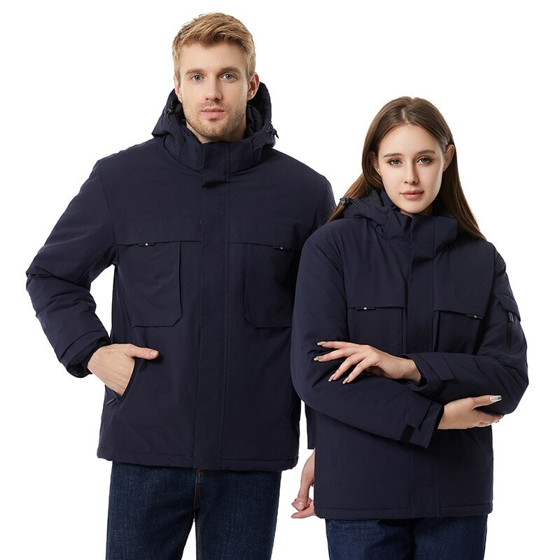 Manteau chauffant femme