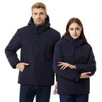 Manteau chauffant femme