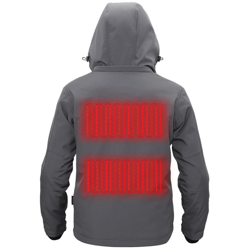 Parka chauffante