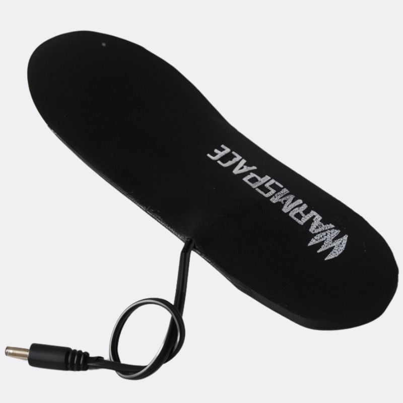 Semelles intérieures de chaussures métropolitaines USB chauffante
