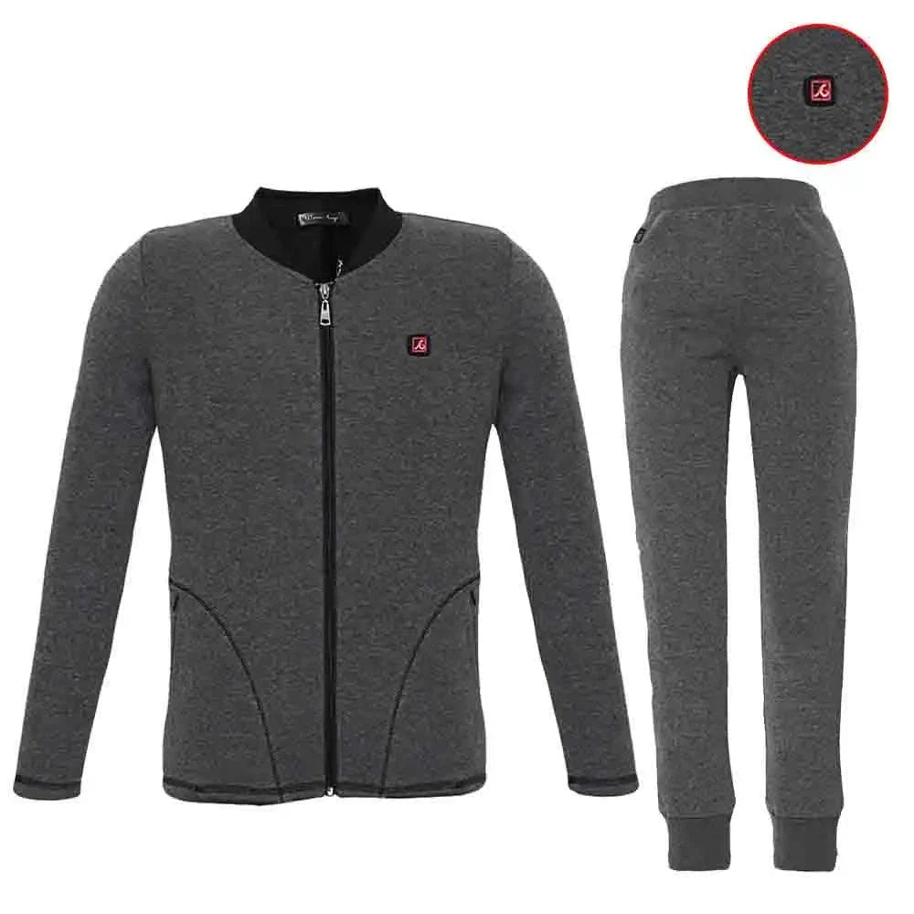 Sous vêtements chauffants sous vetement Vêtement-chauffant.com XL Gris 