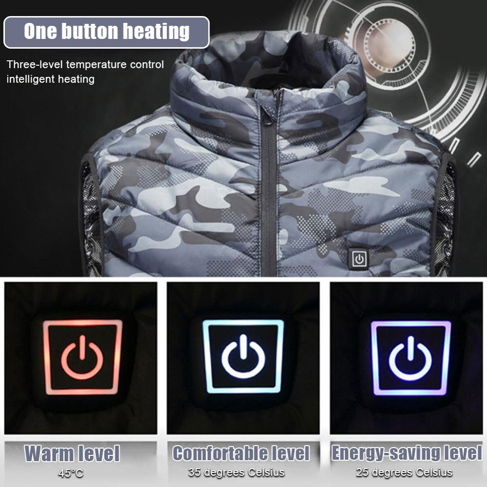 Veste chauffante 4XL