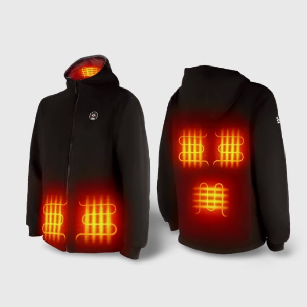 Veste chauffante avec batterie