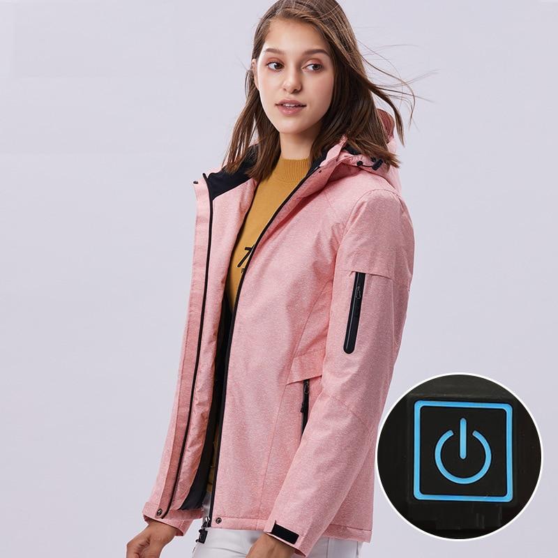 Veste chauffante avec manche