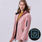 Veste chauffante avec manche