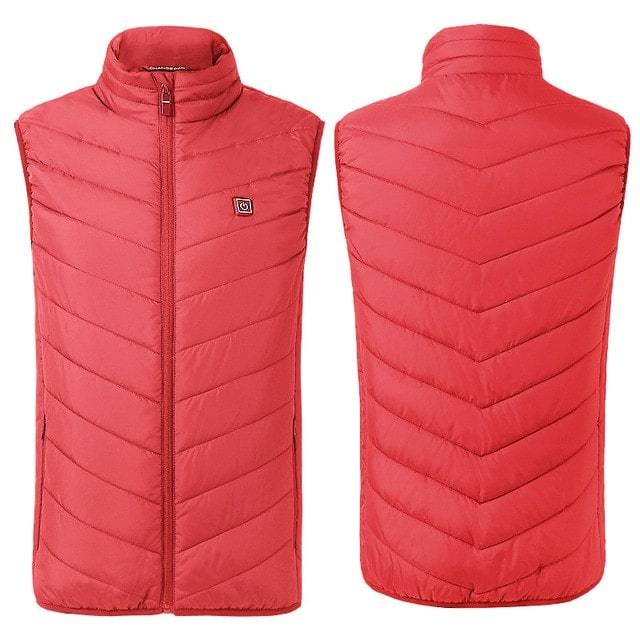 Veste chauffante électrique à manche courte