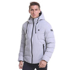 Veste chauffante électrique de ski blanche