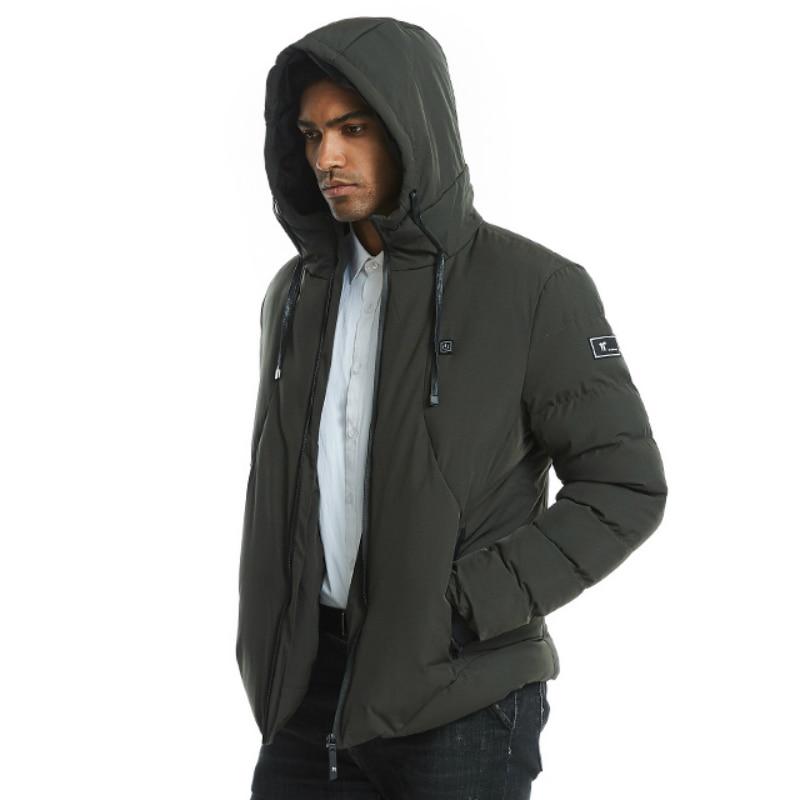 Veste chauffante électrique de ski noire