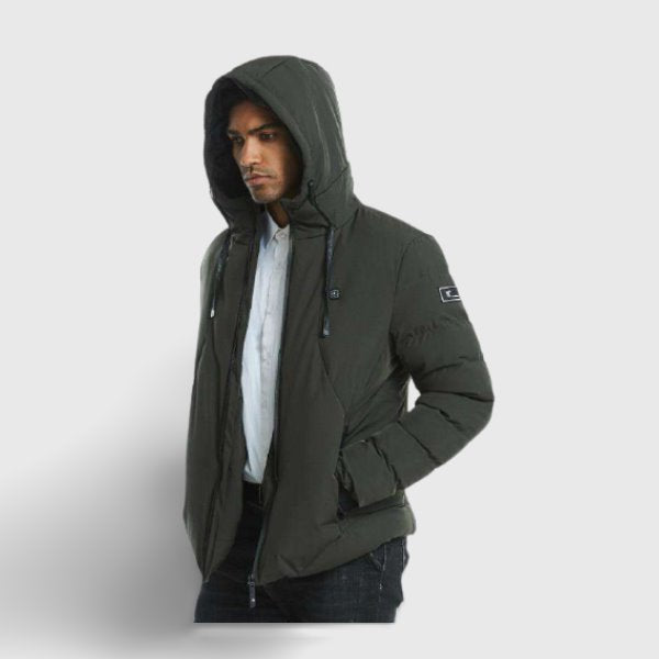 Veste chauffante électrique de ski noire