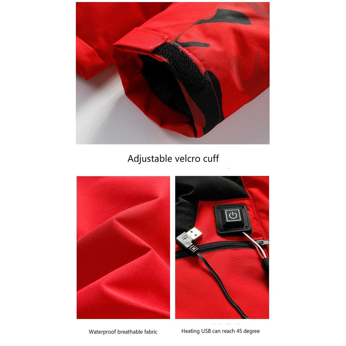 Veste chauffante femme moto
