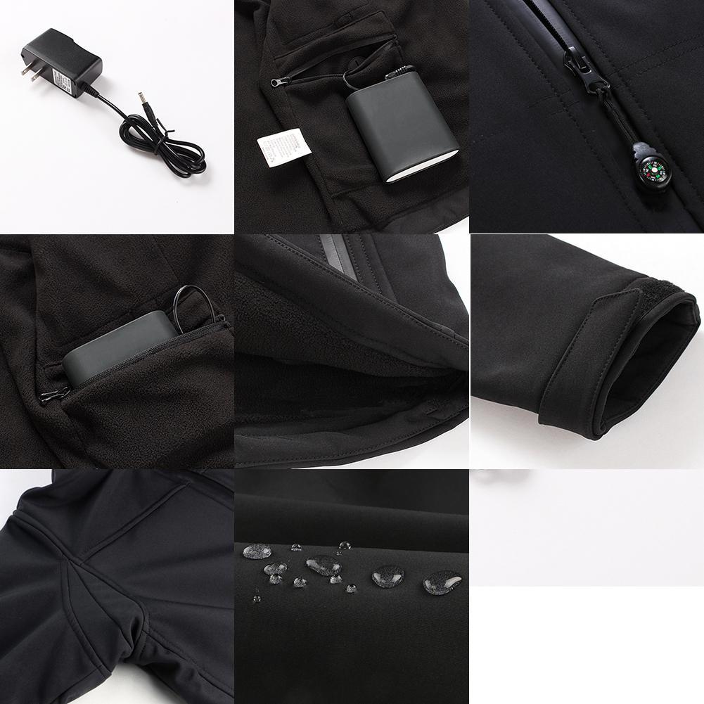 Veste chauffante homme avec batterie