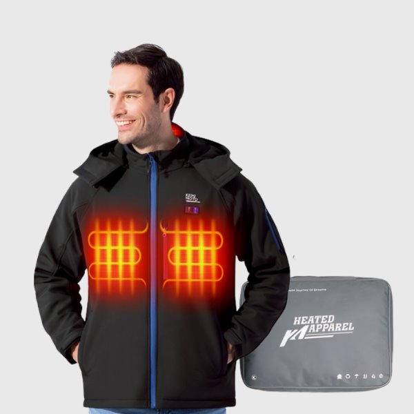 Veste chauffante homme avec batterie