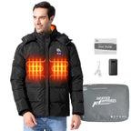 Veste chauffante homme avec batterie