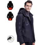 Veste chauffante homme grande taille