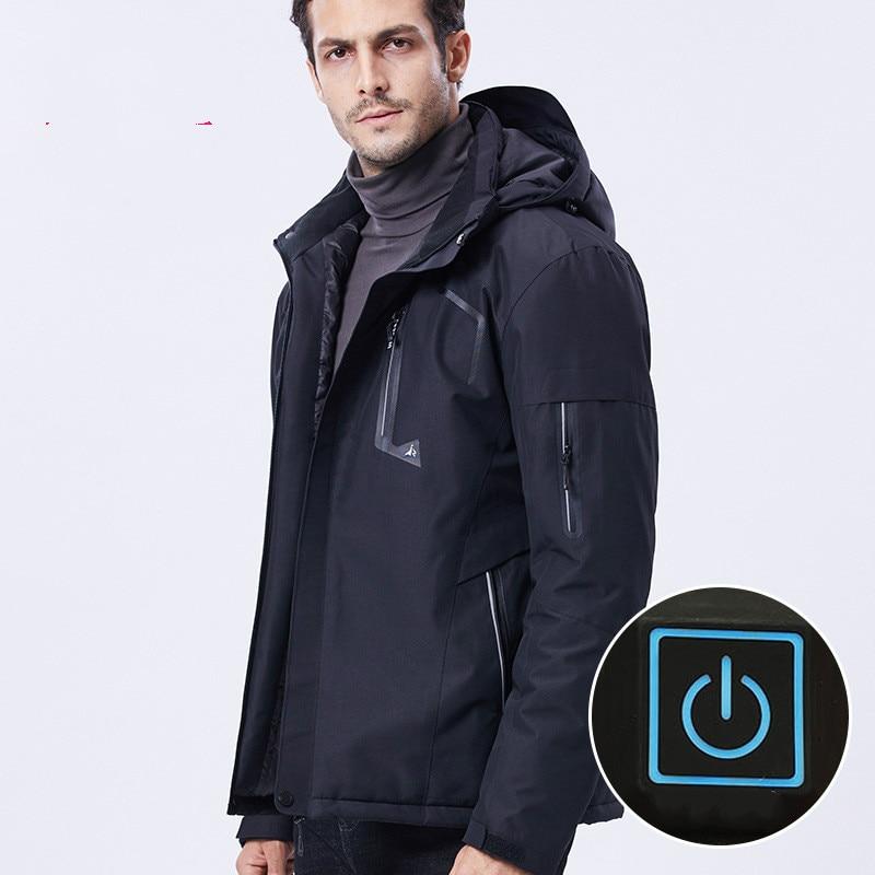 Veste chauffante homme grande taille