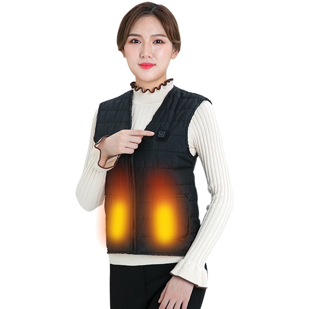 Veste chauffante lavable