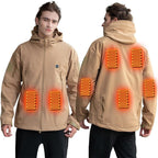 Veste chauffante légère beige