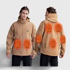 Veste chauffante légère beige Vêtement-chauffant.com Beige XXXL 