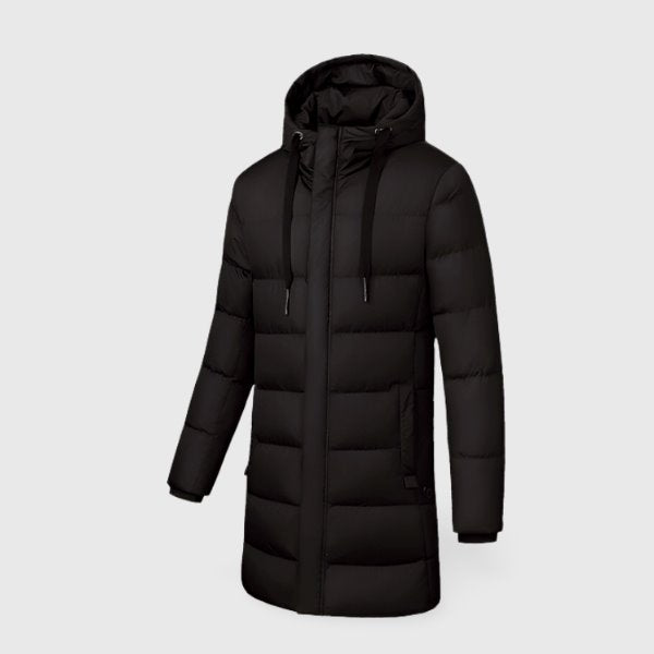 Veste chauffante longue Noire