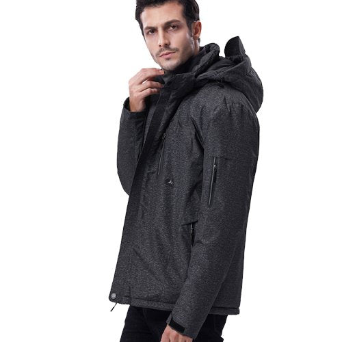 Veste chauffante motard