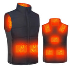 Veste chauffante noir