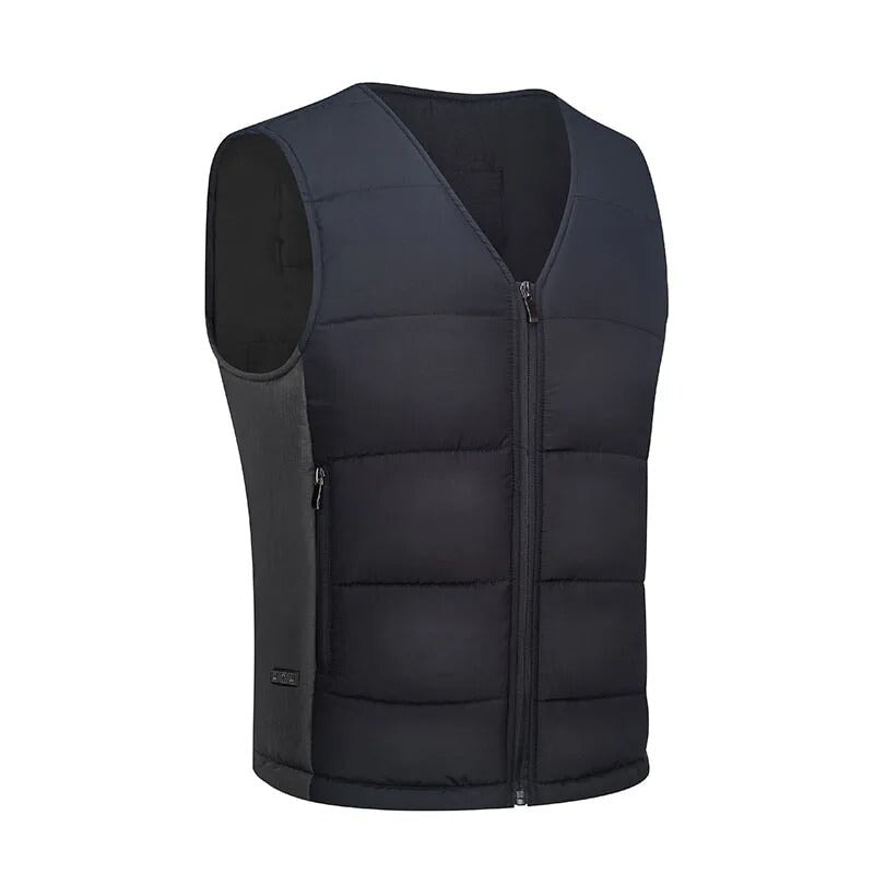 Veste chauffante noir
