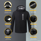Veste chauffante pour le ski