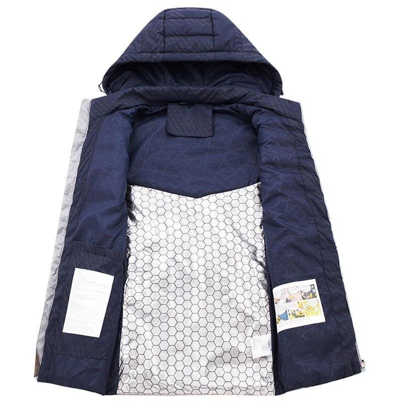 Veste chauffante réfléchissante