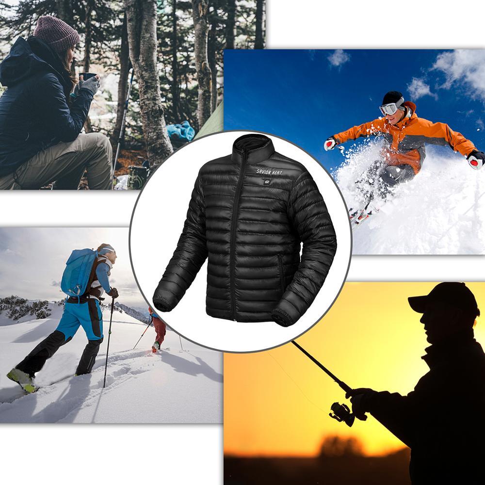 Veste chauffante sans fil