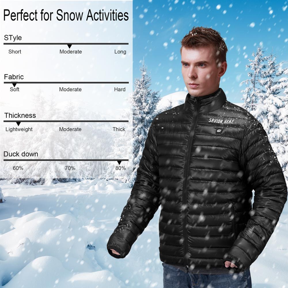 Veste chauffante sans fil