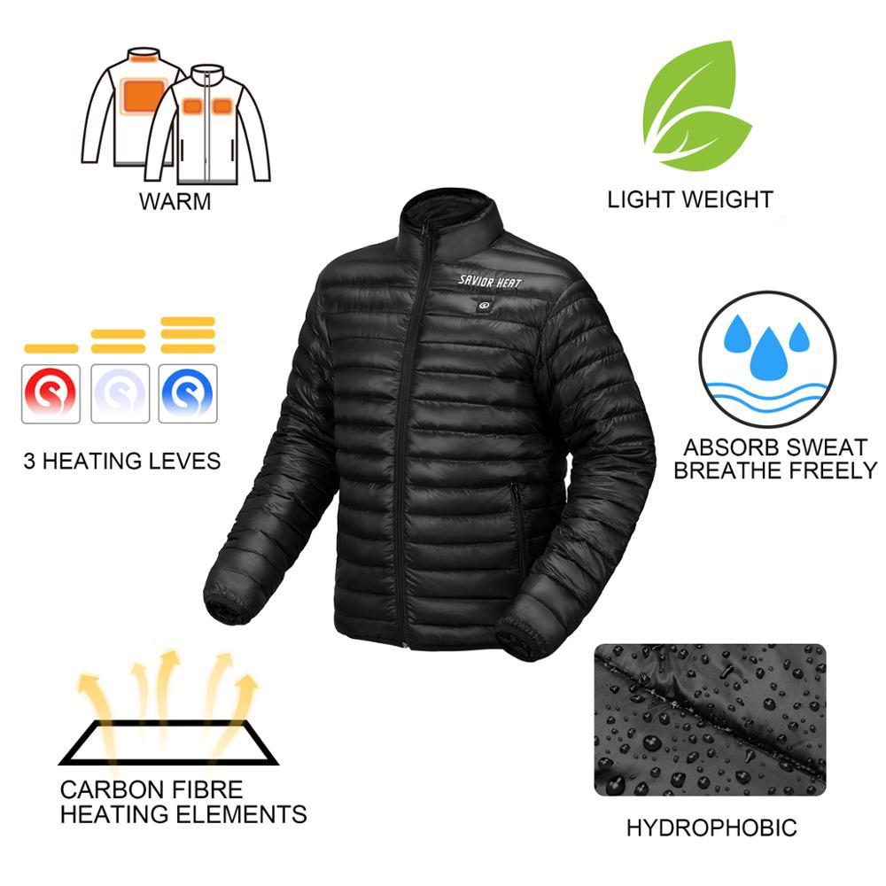Veste chauffante sans fil