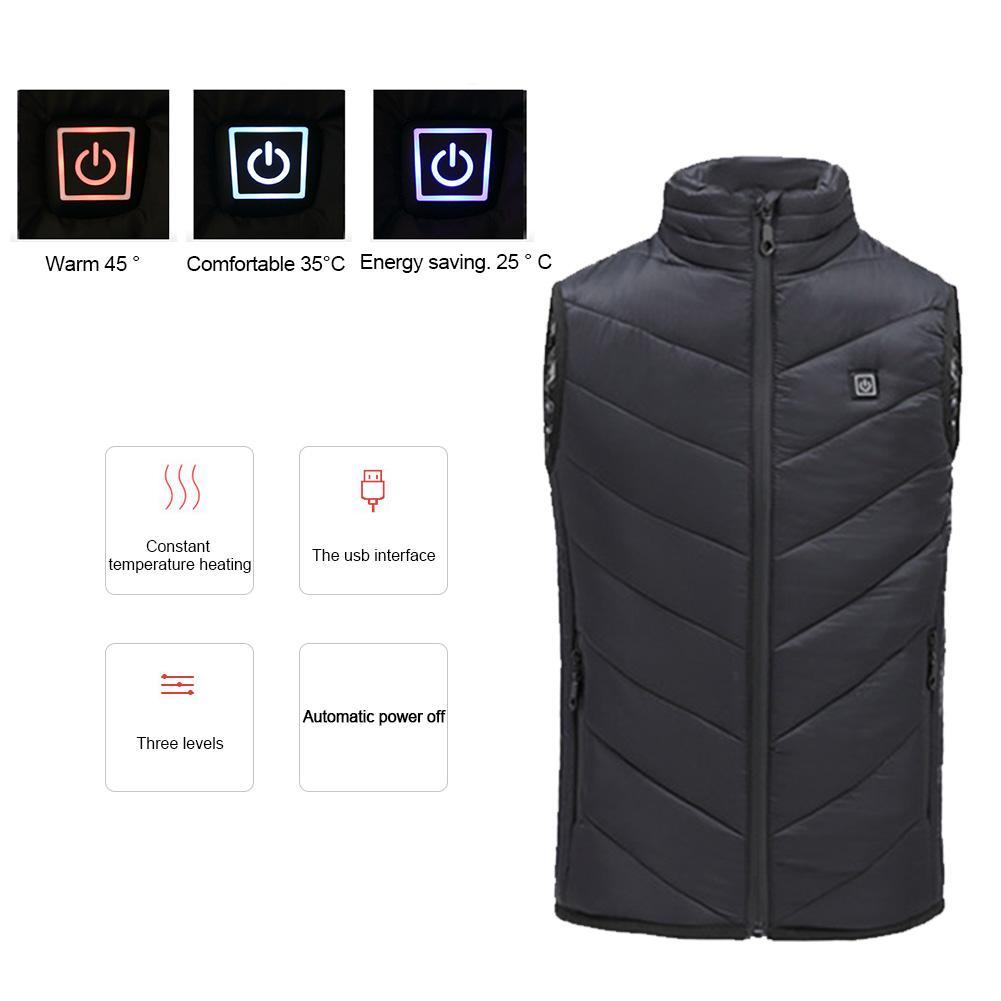 Veste chauffante ski enfant