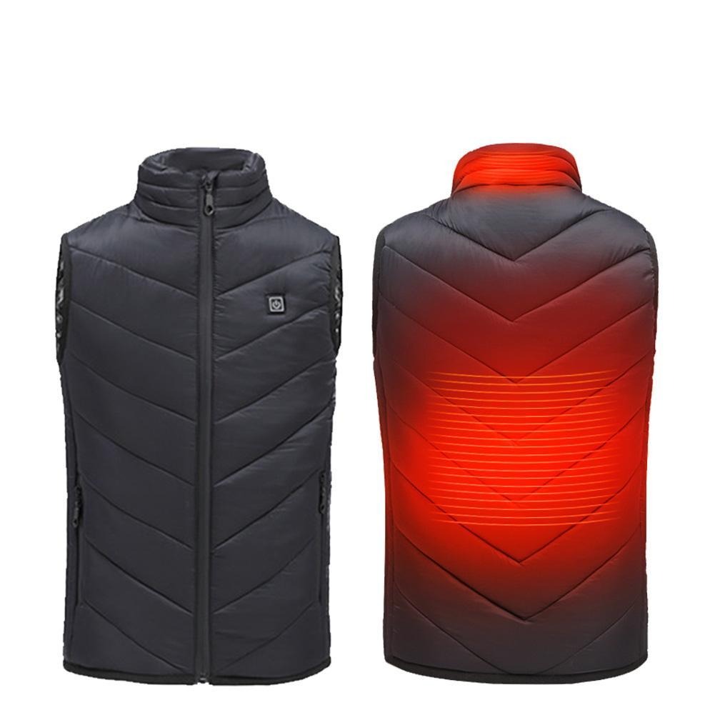 Veste chauffante ski enfant