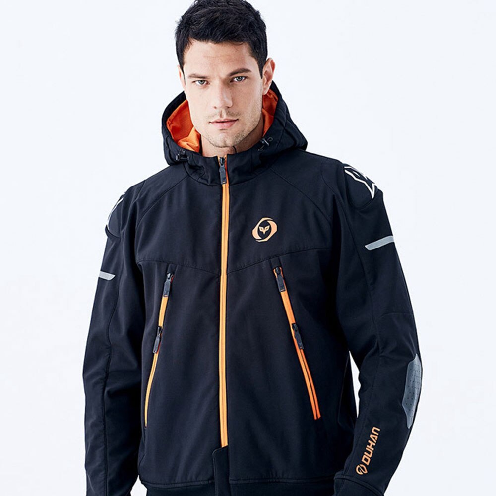 Veste chauffante spéciale moto unisexe